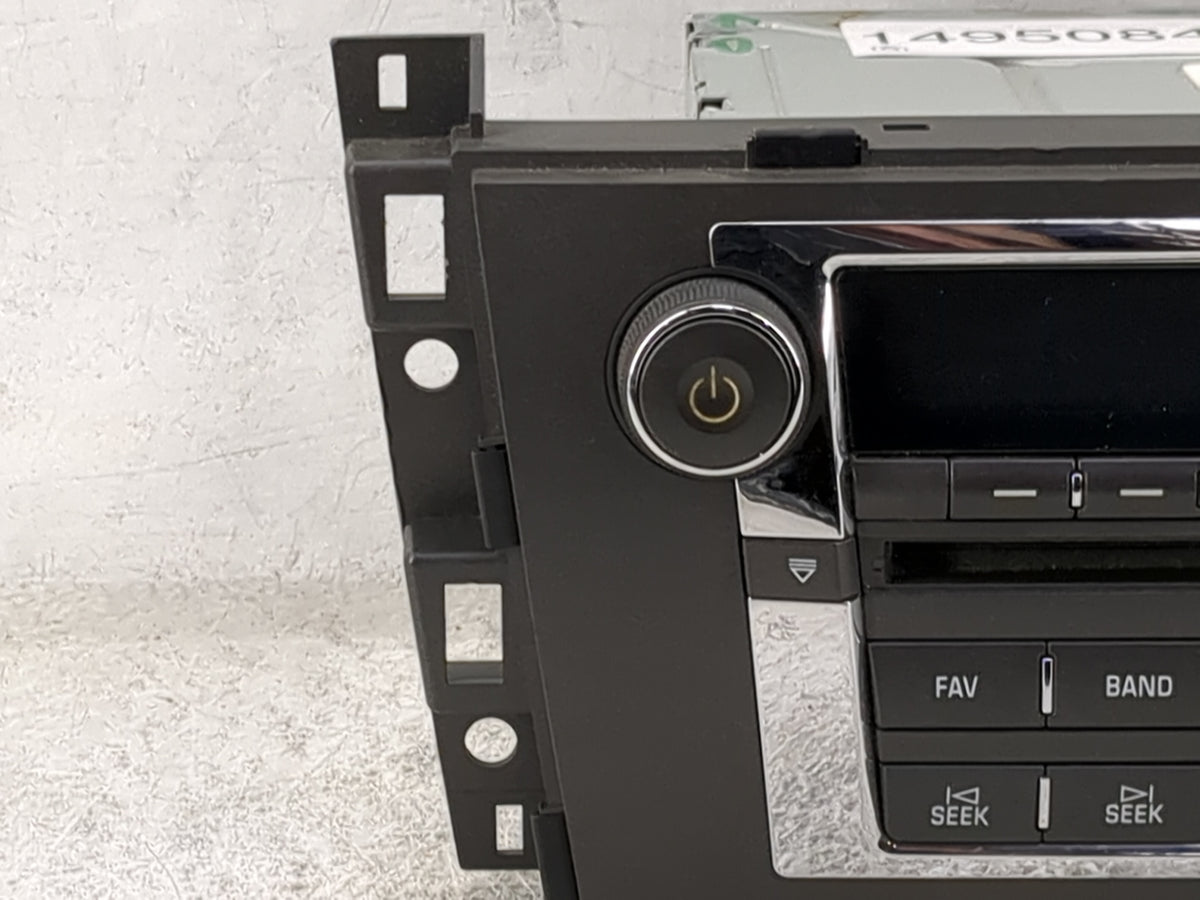 2006-2011 Cadillac Dts Radio AM FM Cd Player Receiver Replacement P/N:25818944 CG-EG8673YC Fits OEM Used Auto Parts - Oemuse