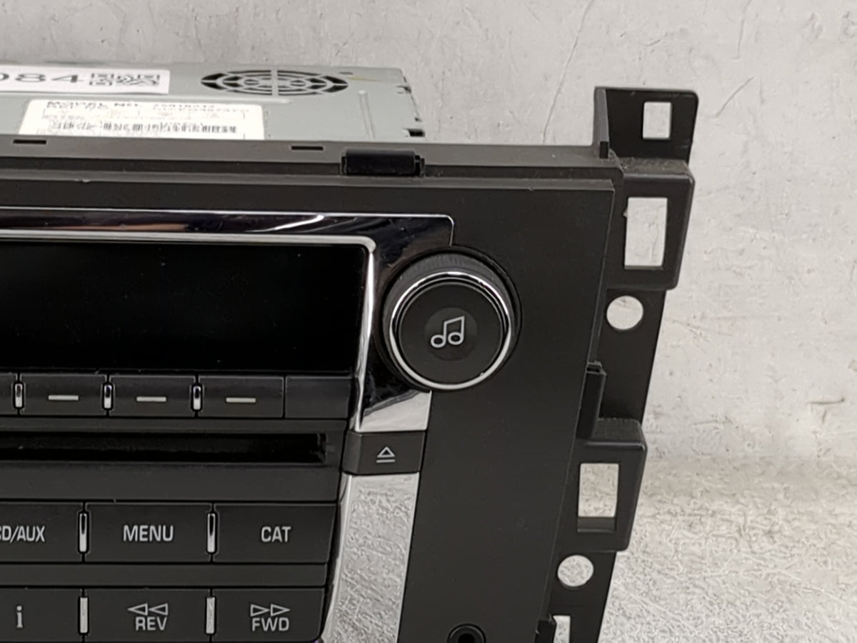 2006-2011 Cadillac Dts Radio AM FM Cd Player Receiver Replacement P/N:25818944 CG-EG8673YC Fits OEM Used Auto Parts - Oemuse