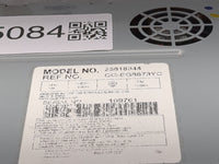2006-2011 Cadillac Dts Radio AM FM Cd Player Receiver Replacement P/N:25818944 CG-EG8673YC Fits OEM Used Auto Parts - Oemuse