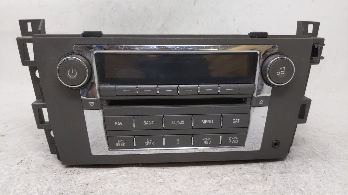 2008-2011 Cadillac Dts Radio AM FM Cd Player Receiver Replacement Fits 2008 2009 2010 2011 OEM Used Auto Parts - Oemusedauto