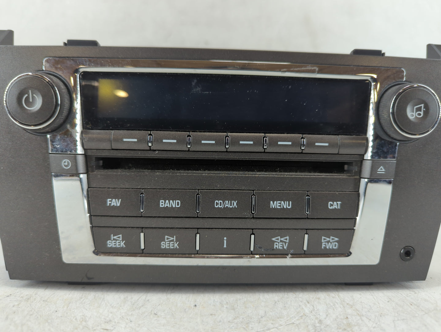 2007-2009 Cadillac Dts Radio AM FM Cd Player Receiver Replacement P/N:25849388 Fits Fits 2007 2008 2009 OEM Used Auto Parts 