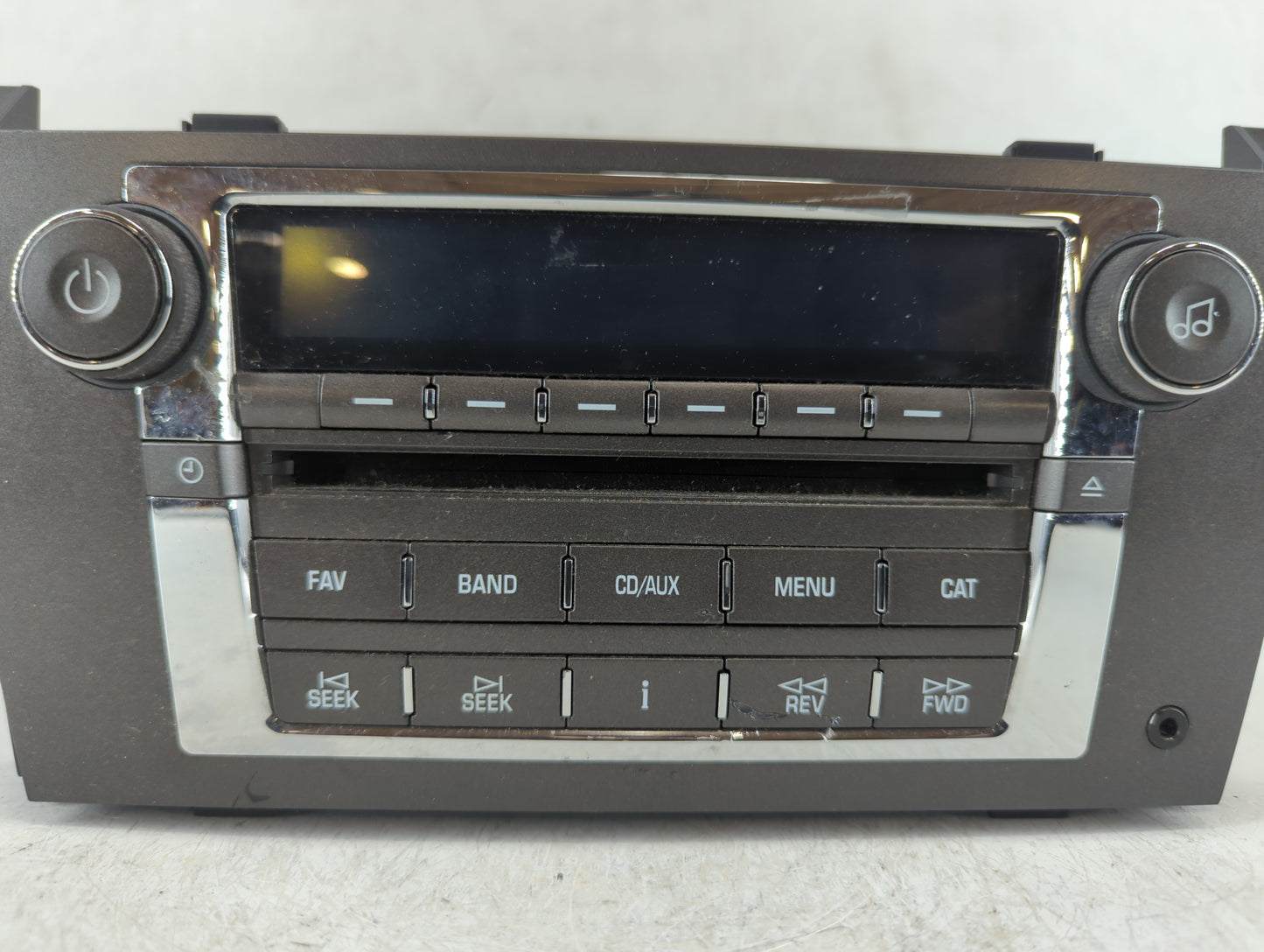 2007-2009 Cadillac Dts Radio AM FM Cd Player Receiver Replacement P/N:25849388 Fits Fits 2007 2008 2009 OEM Used Auto Parts 