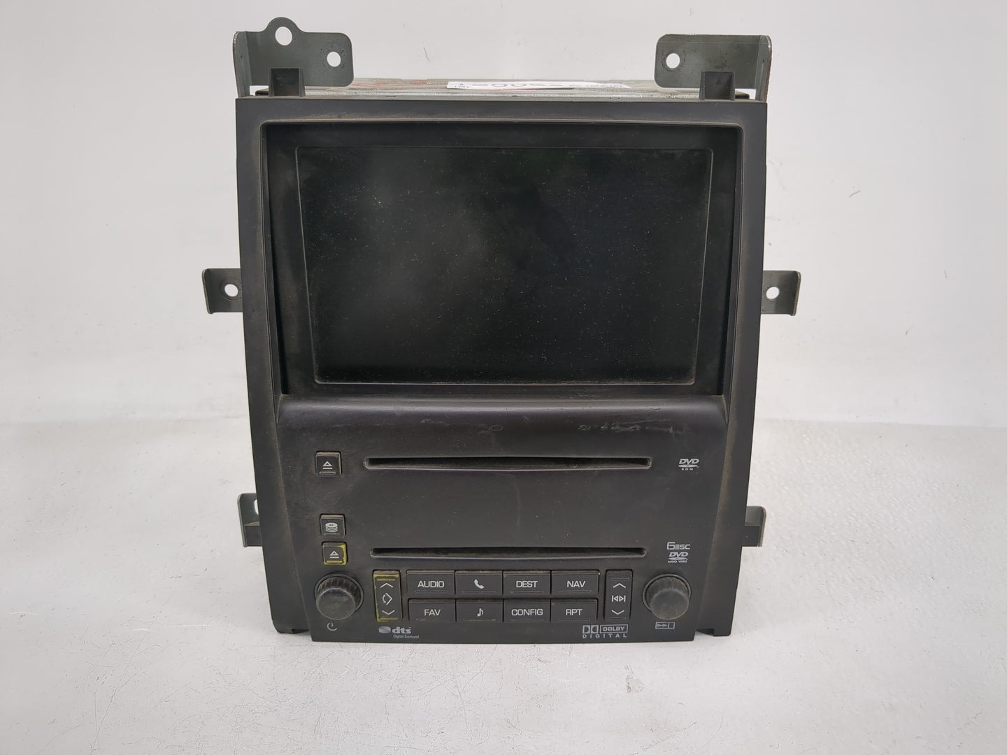 2007-2009 Cadillac Escalade Radio AM FM Cd Player Receiver Replacement P/N:20801342 Fits Fits 2007 2008 2009 OEM Used Auto P