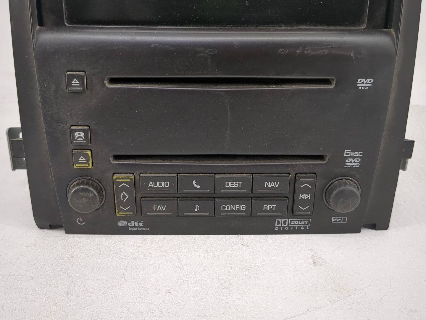 2007-2009 Cadillac Escalade Radio AM FM Cd Player Receiver Replacement P/N:20801342 Fits Fits 2007 2008 2009 OEM Used Auto P