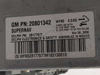 2007-2009 Cadillac Escalade Radio AM FM Cd Player Receiver Replacement P/N:20801342 Fits Fits 2007 2008 2009 OEM Used Auto P