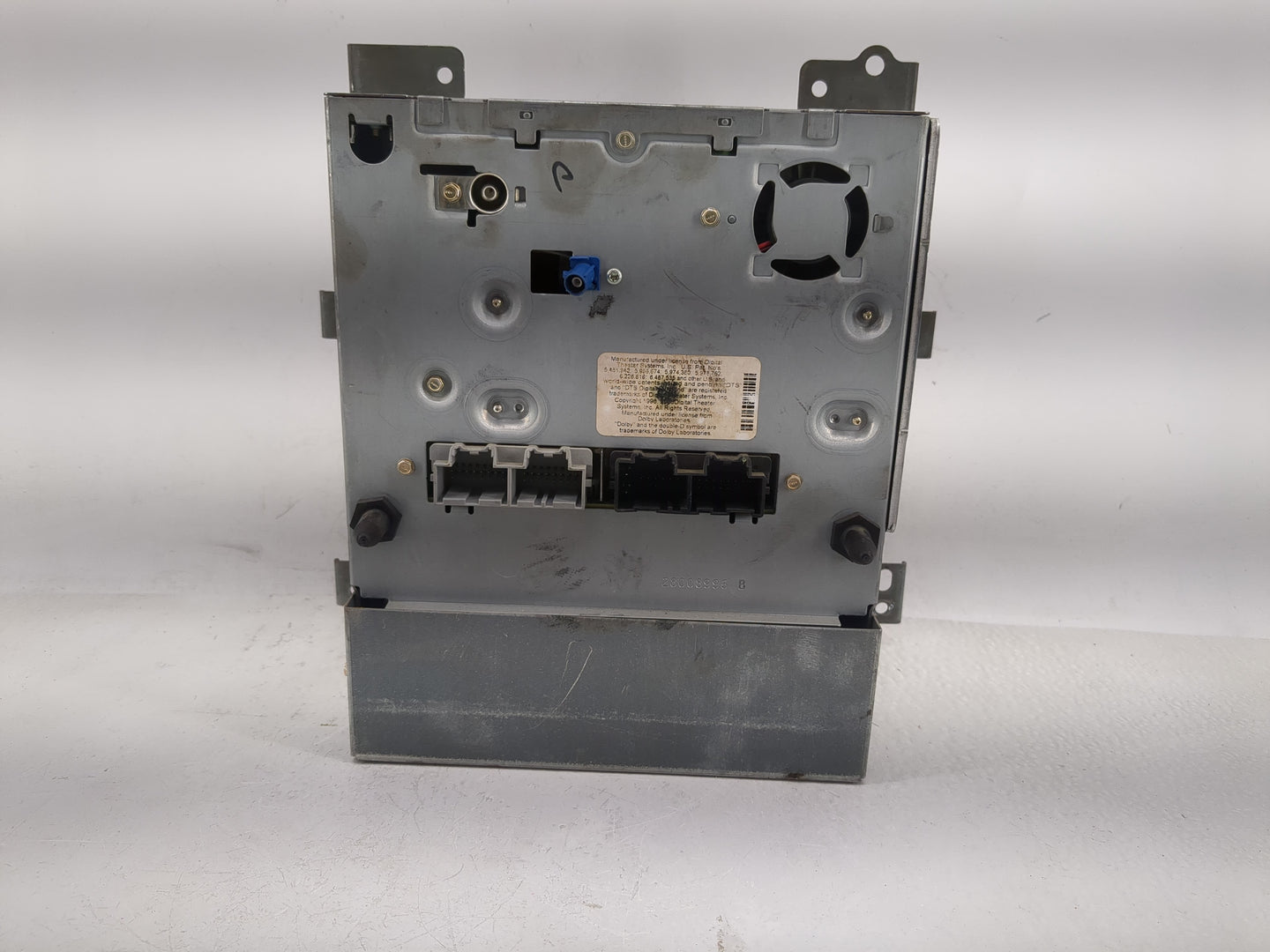 2007-2009 Cadillac Escalade Radio AM FM Cd Player Receiver Replacement P/N:20801342 Fits Fits 2007 2008 2009 OEM Used Auto P