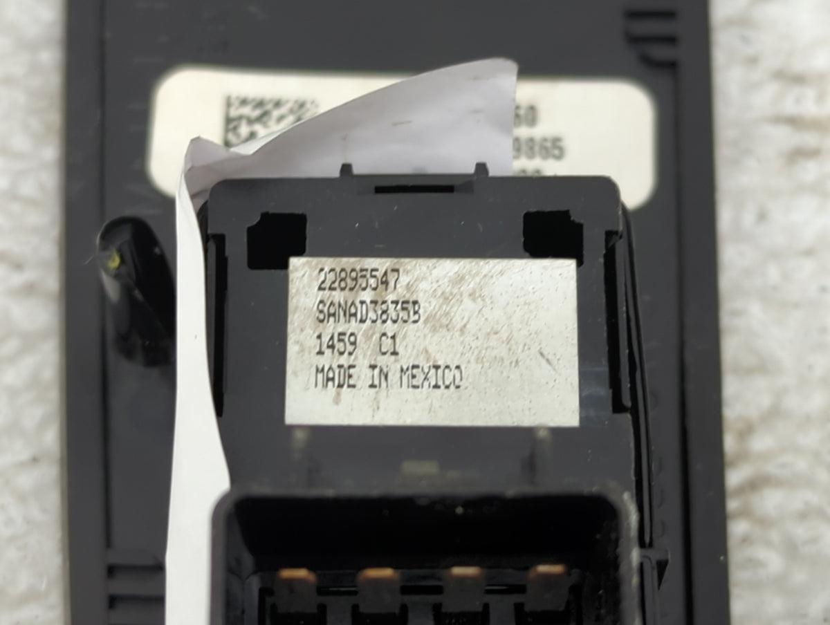 2009 Cadillac Escalade Passenger Right Power Window Switch 1435858 - Oemusedautoparts1.com