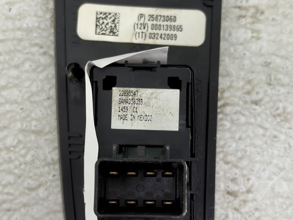 2009 Cadillac Escalade Passenger Right Power Window Switch 1435858 - Oemusedautoparts1.com