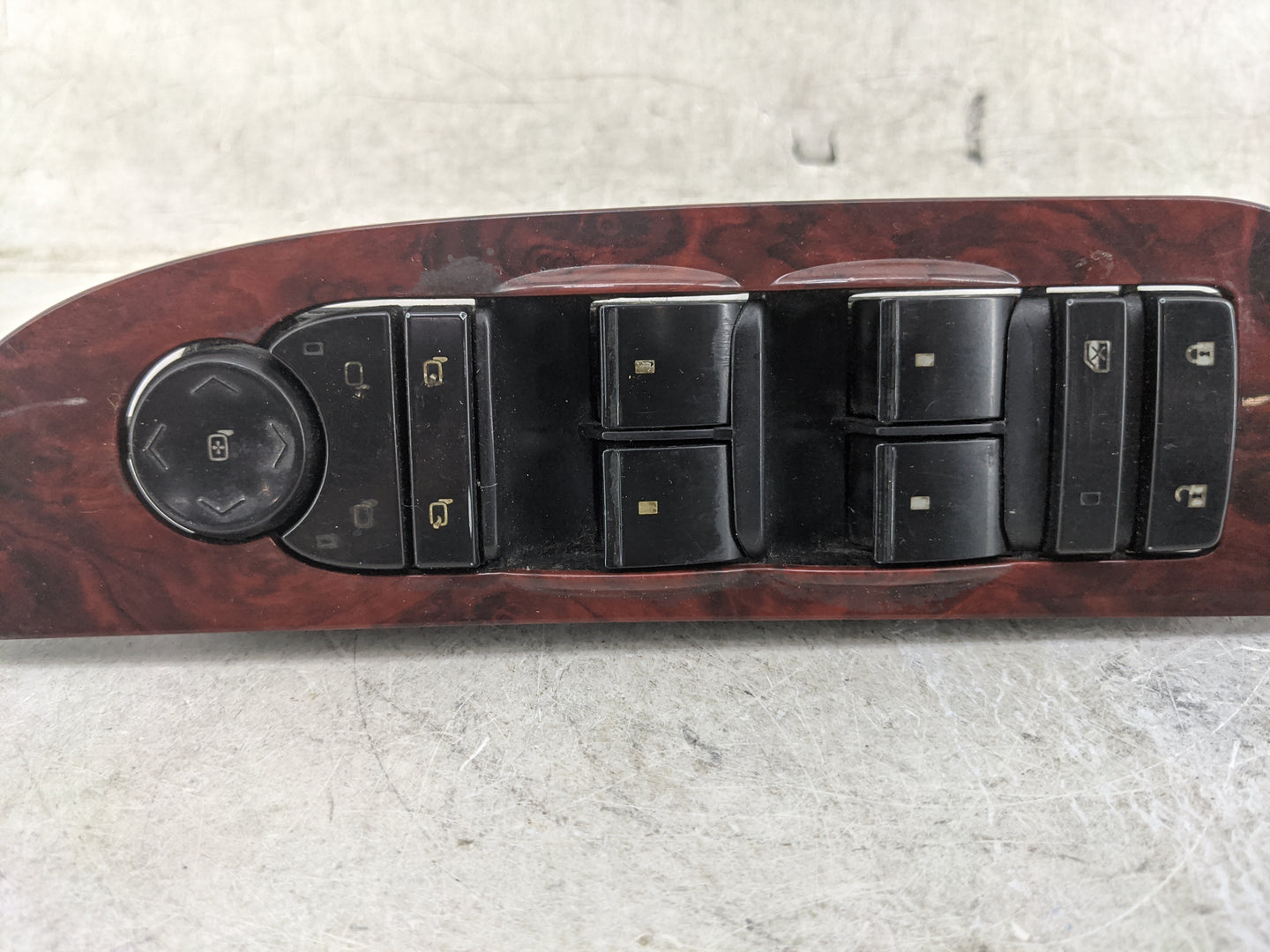 2009-2014 Cadillac Escalade Master Power Window Switch Replacement Driver Side Left P/N:25783953AC F00HJ00408 Fits OEM Used 