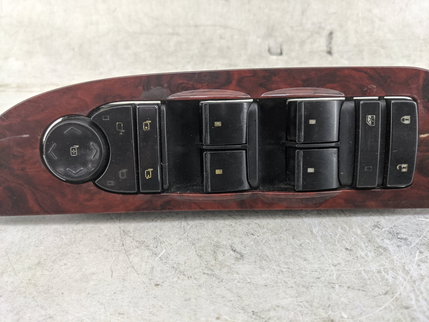 2009-2014 Cadillac Escalade Master Power Window Switch Replacement Driver Side Left P/N:25783953AC F00HJ00408 Fits OEM Used 