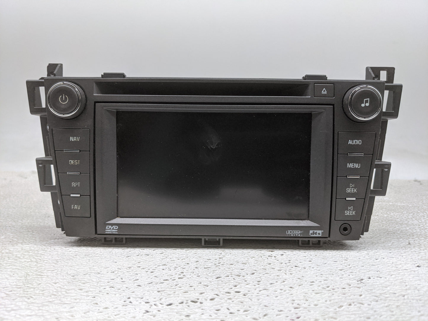 2009 Cadillac Srx Radio AM FM Cd Player Receiver Replacement P/N:25851426 Fits OEM Used Auto Parts - Oemusedautoparts1.com