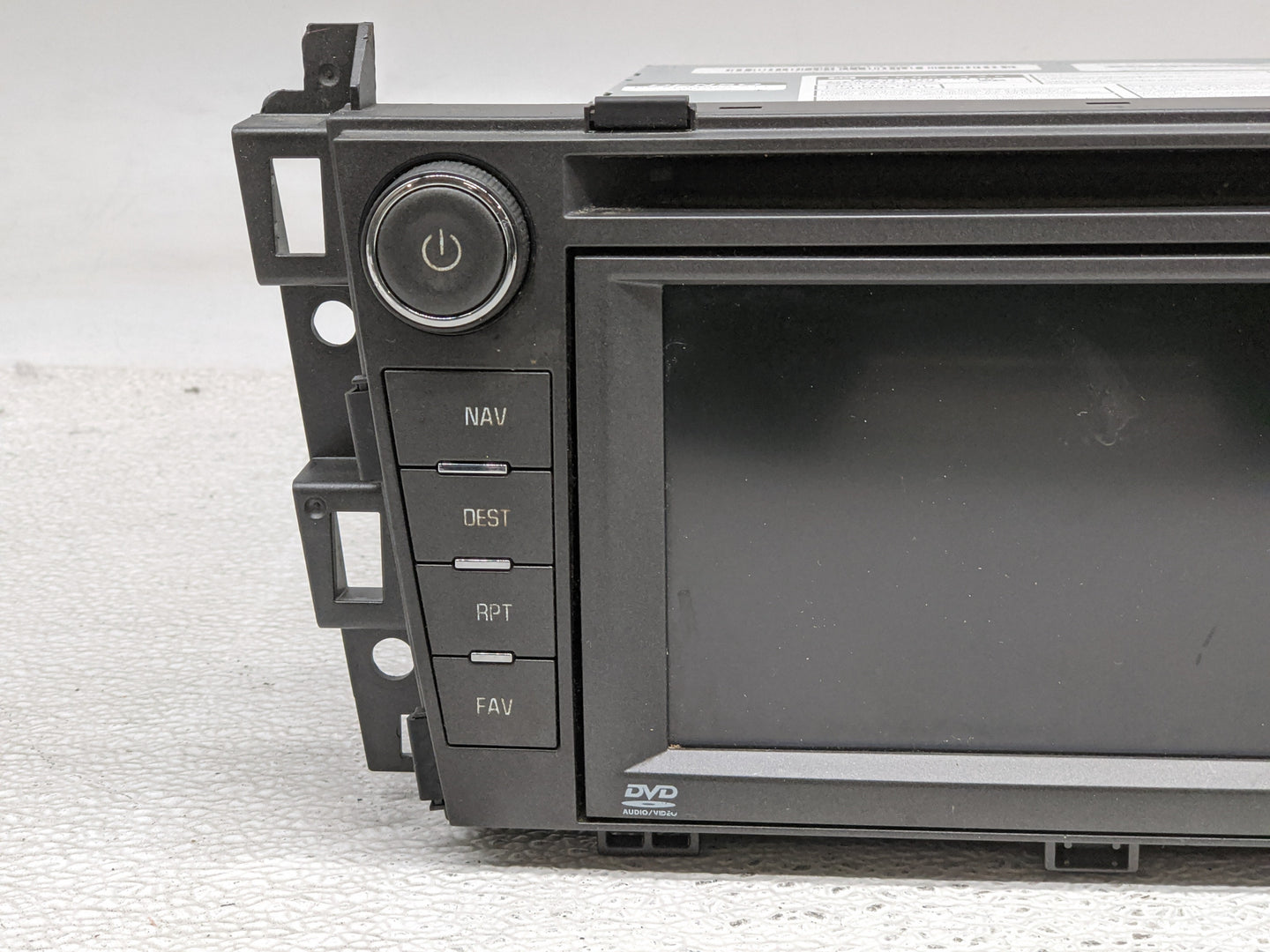 2009 Cadillac Srx Radio AM FM Cd Player Receiver Replacement P/N:25851426 Fits OEM Used Auto Parts - Oemusedautoparts1.com