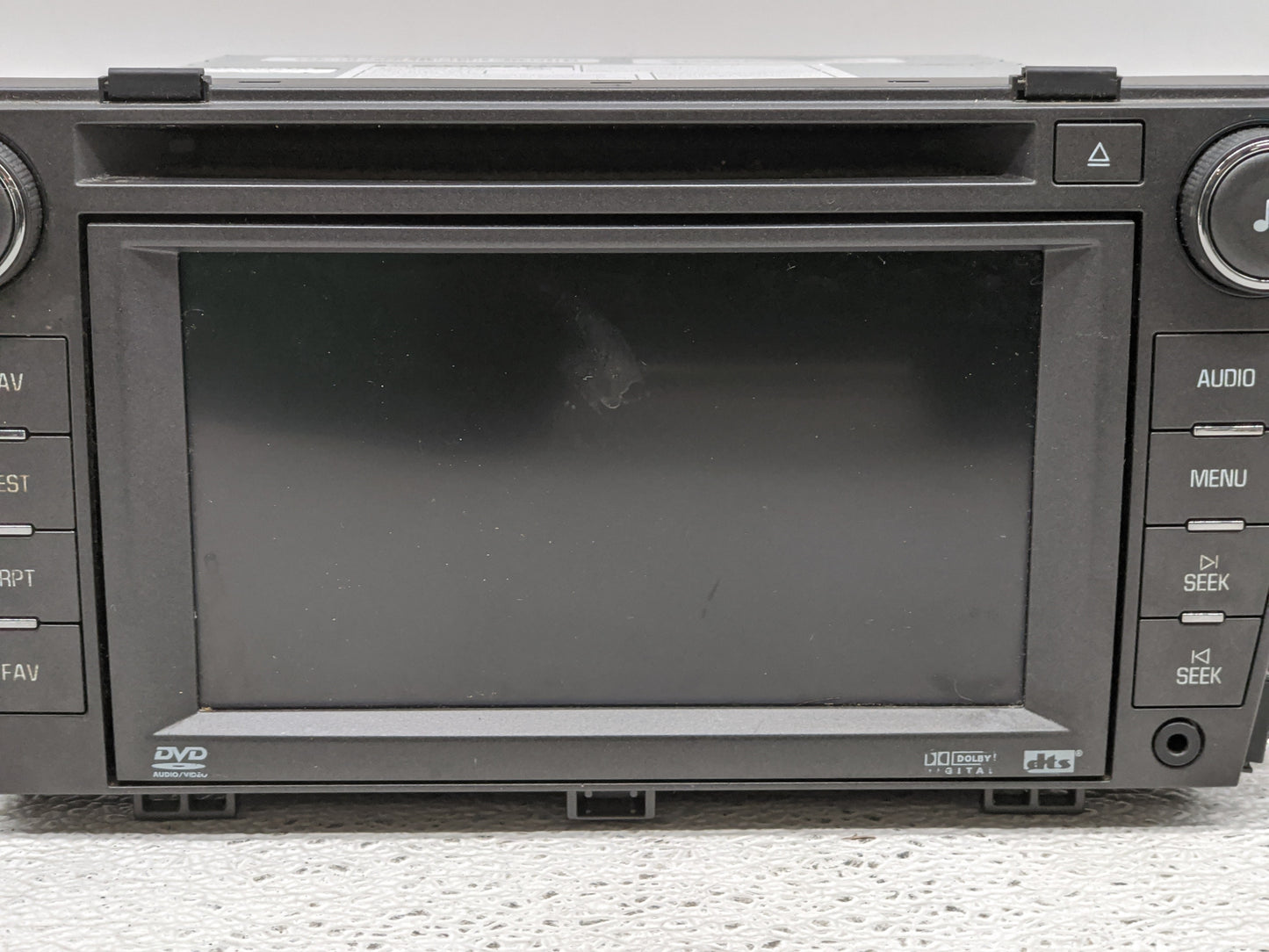 2009 Cadillac Srx Radio AM FM Cd Player Receiver Replacement P/N:25851426 Fits OEM Used Auto Parts - Oemusedautoparts1.com