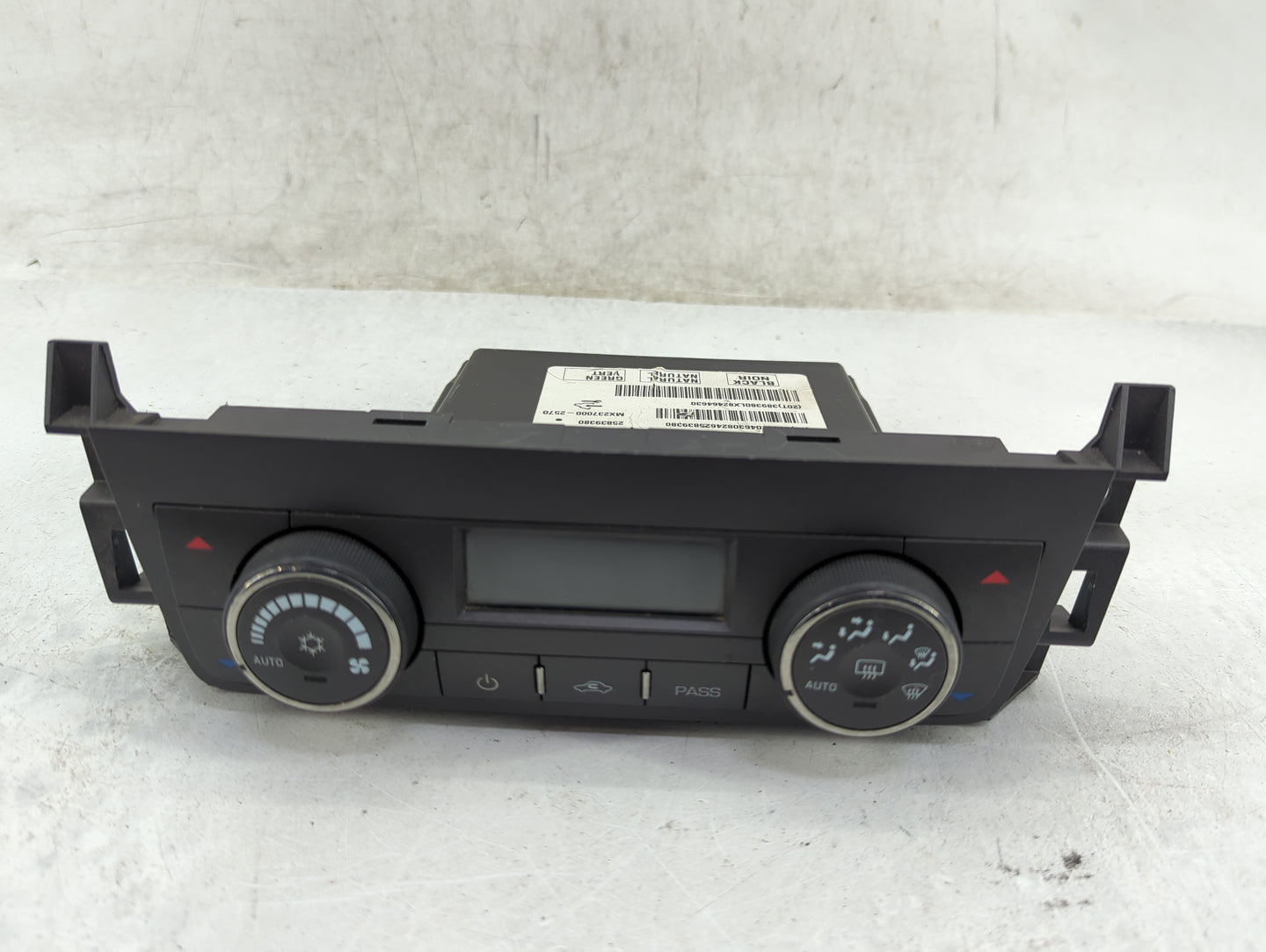 2008-2009 Cadillac Srx Climate Control Module Temperature AC/Heater Replacement Fits Fits 2008 2009 OEM Used Auto Parts - Oe
