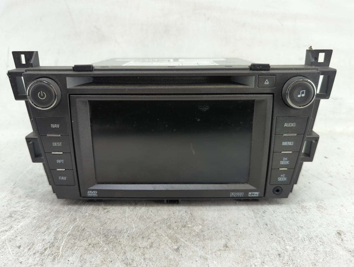2008-2009 Cadillac Srx Radio AM FM Cd Player Receiver Replacement P/N:25851426 CQ-UG8763X, DW468100-6110 Fits Fits 2008 2009