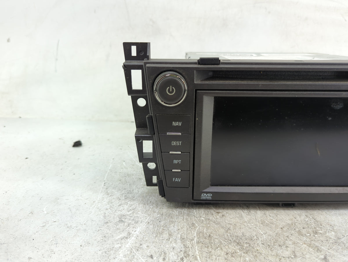 2008-2009 Cadillac Srx Radio AM FM Cd Player Receiver Replacement P/N:25851426 CQ-UG8763X, DW468100-6110 Fits Fits 2008 2009