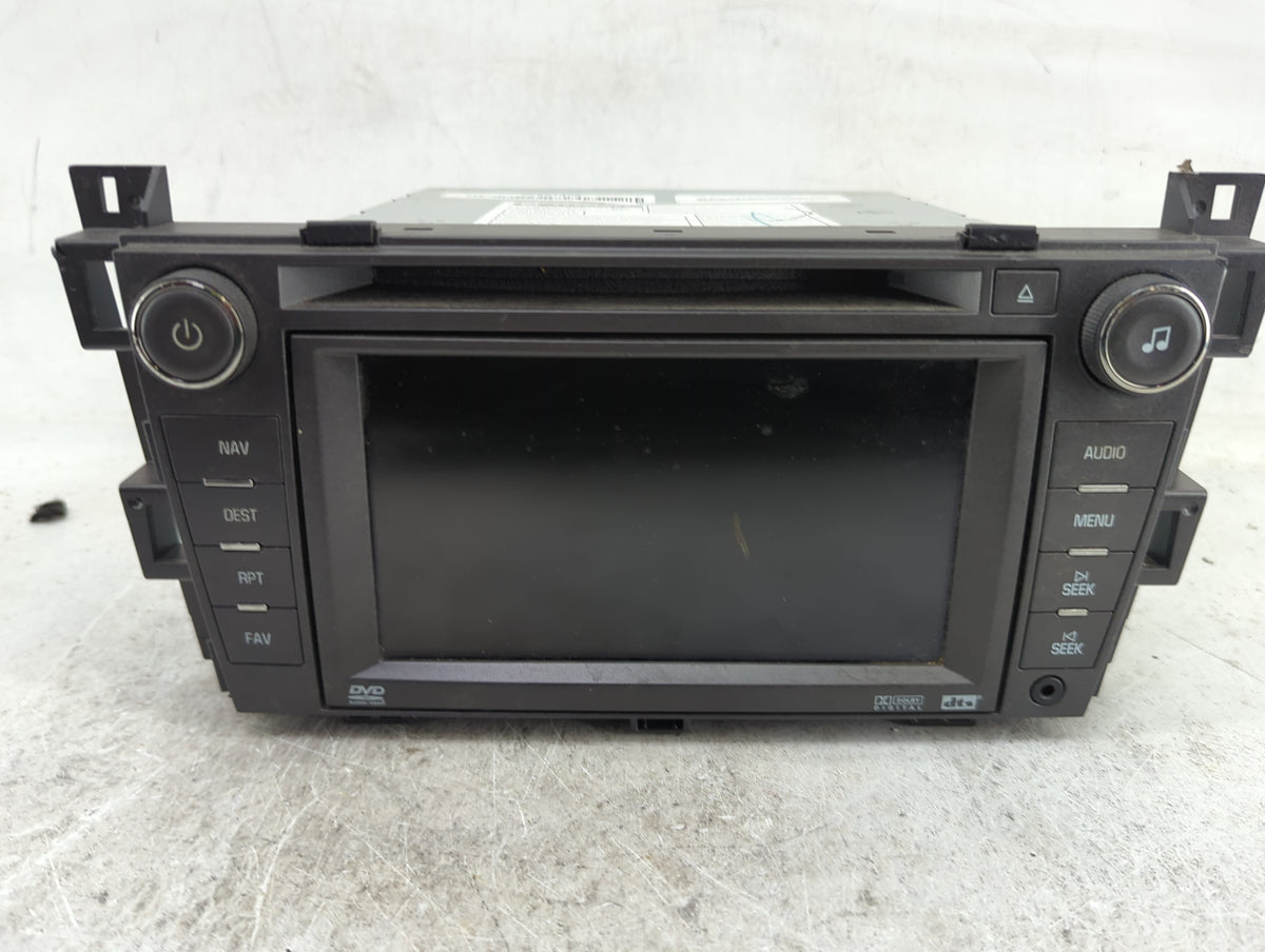 2008-2009 Cadillac Srx Radio AM FM Cd Player Receiver Replacement P/N:25851426 CQ-UG8763X, DW468100-6110 Fits Fits 2008 2009