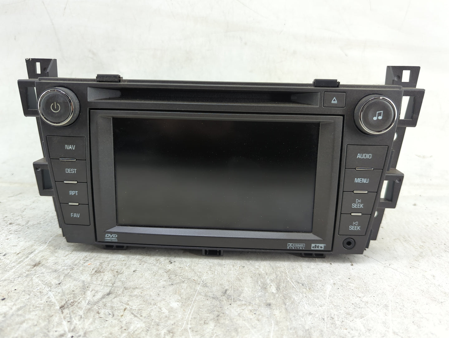 2008-2009 Cadillac Srx Radio AM FM Cd Player Receiver Replacement P/N:25851426 DW468100-6110 Fits Fits 2008 2009 OEM Used Au