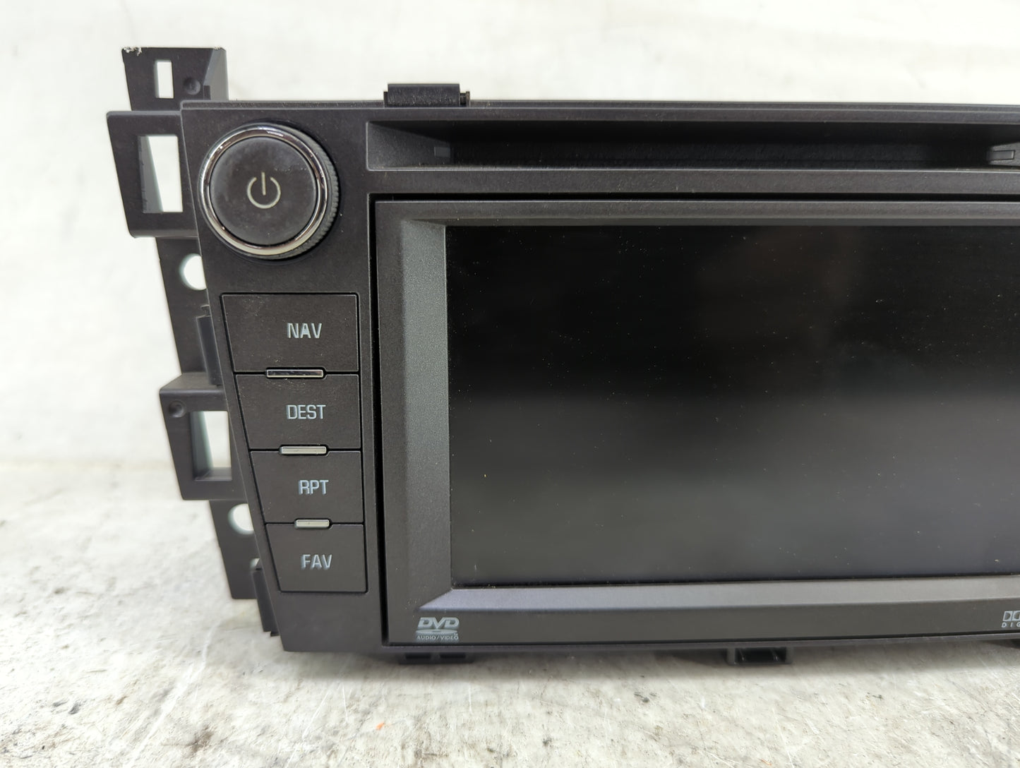 2008-2009 Cadillac Srx Radio AM FM Cd Player Receiver Replacement P/N:25851426 DW468100-6110 Fits Fits 2008 2009 OEM Used Au