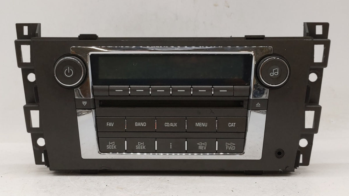 2008-2009 Cadillac Srx Am Fm Cd Player Radio Receiver 256012 - Oemusedautoparts1.com