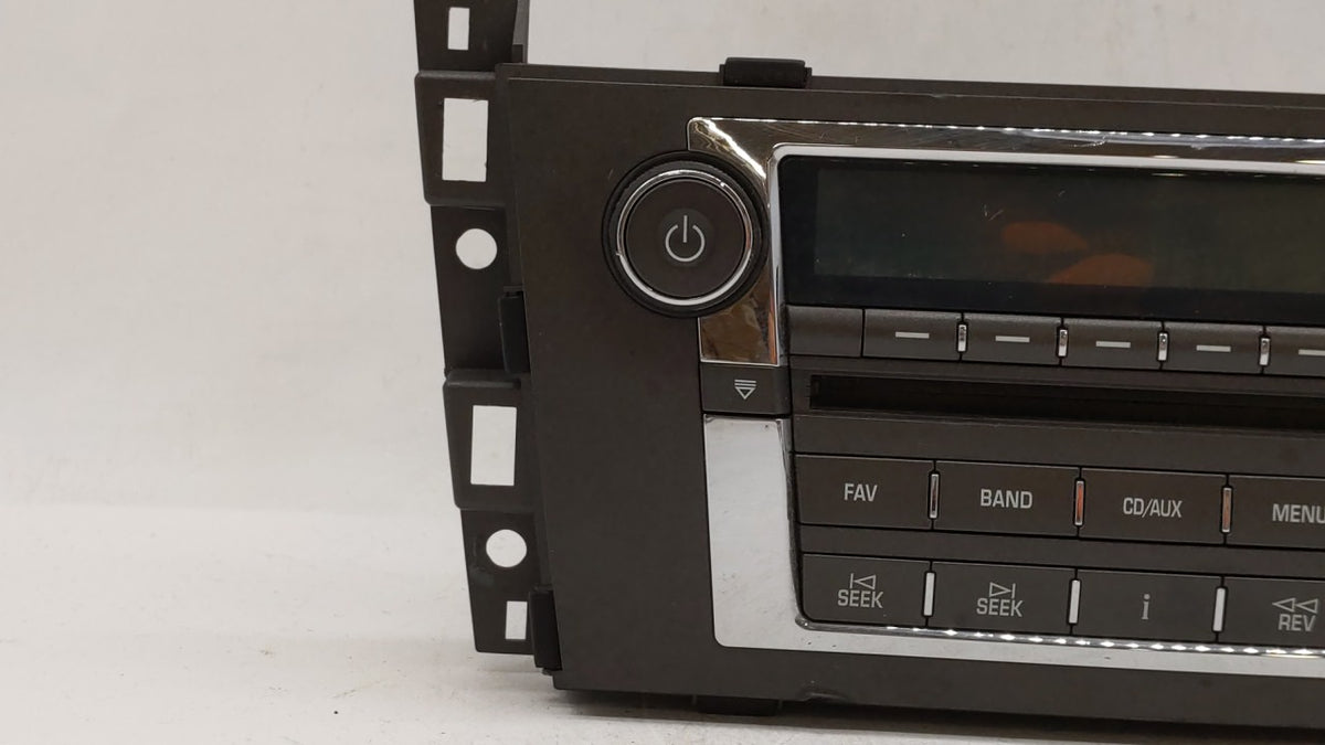2008-2009 Cadillac Srx Am Fm Cd Player Radio Receiver 256012 - Oemusedautoparts1.com