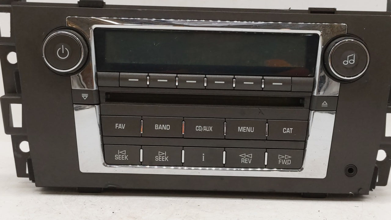 2008-2009 Cadillac Srx Am Fm Cd Player Radio Receiver - Oemusedautoparts1.com