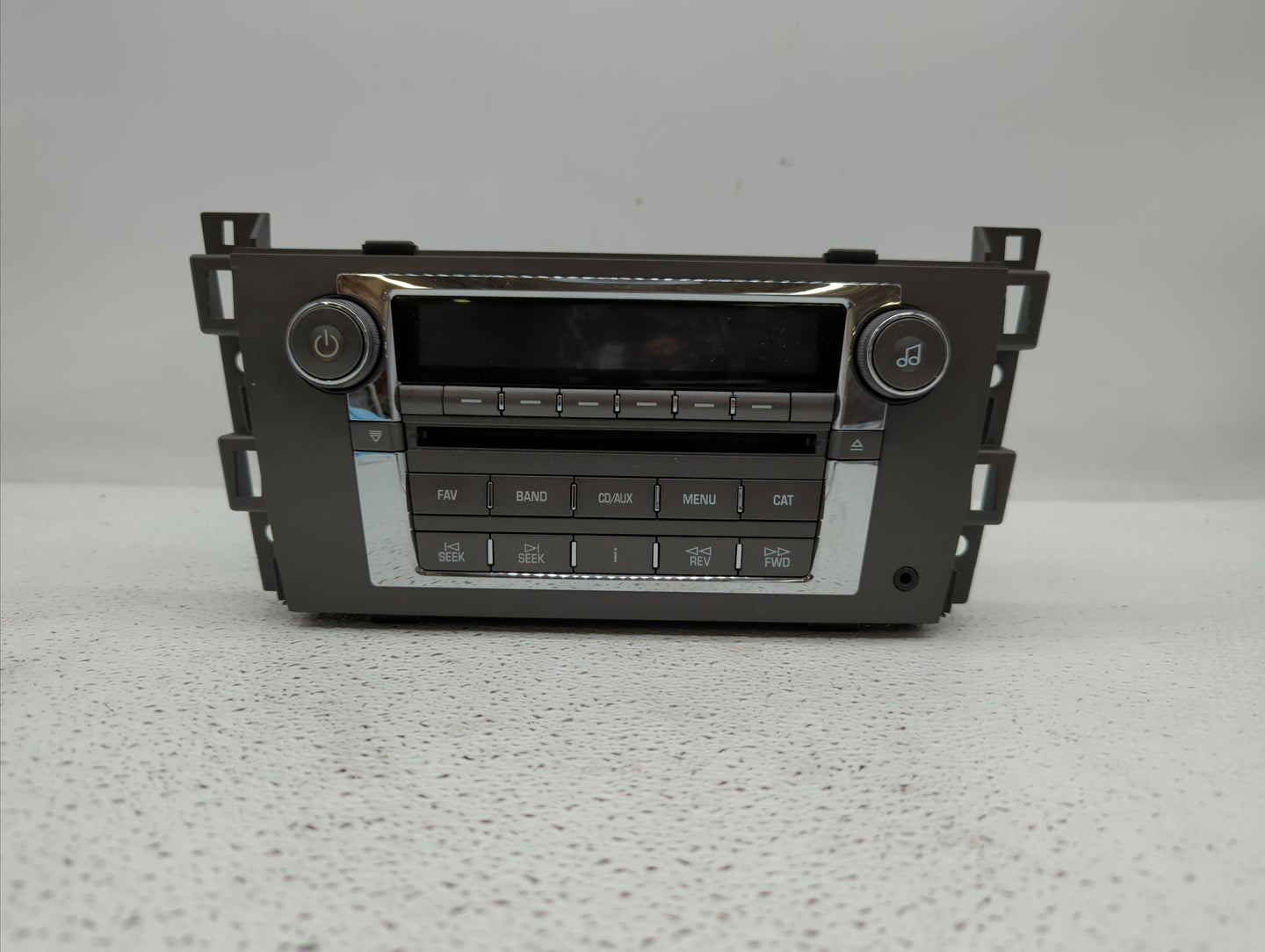 2008-2009 Cadillac Srx Radio AM FM Cd Player Receiver Replacement P/N:25849389 Fits Fits 2008 2009 2010 2011 OEM Used Auto P