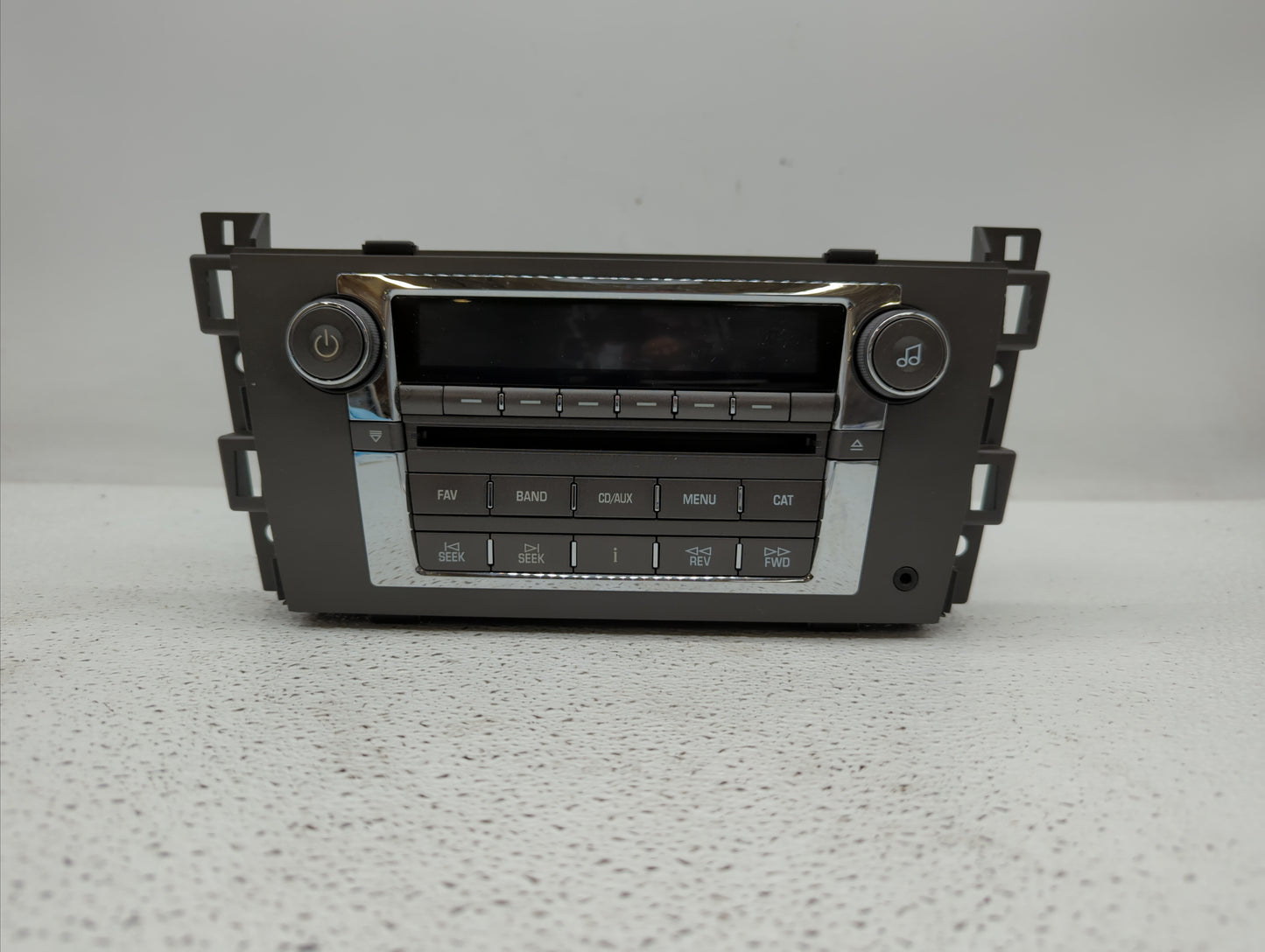 2008-2009 Cadillac Srx Radio AM FM Cd Player Receiver Replacement P/N:25849389 Fits Fits 2008 2009 2010 2011 OEM Used Auto P