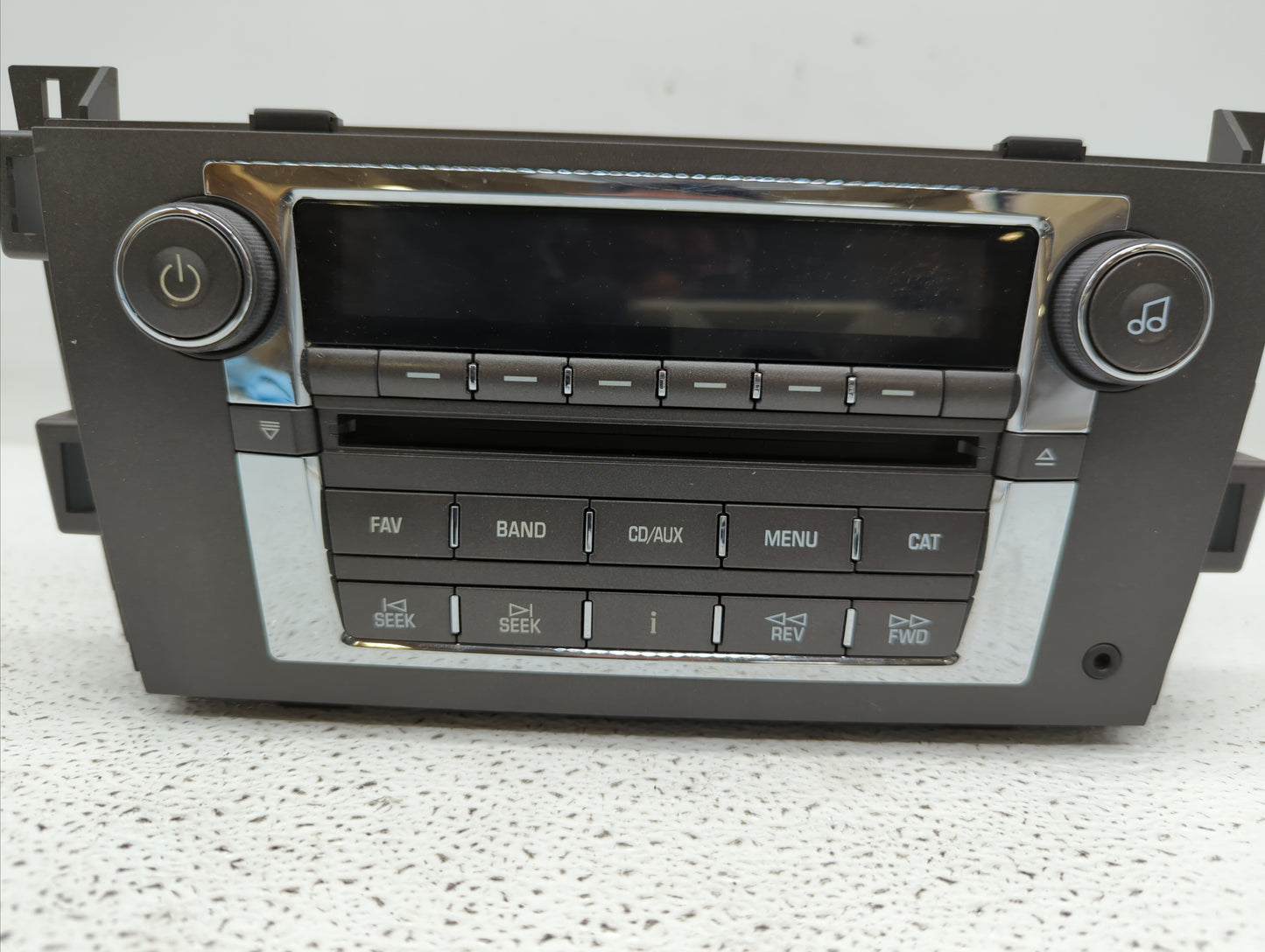 2008-2009 Cadillac Srx Radio AM FM Cd Player Receiver Replacement P/N:25849389 Fits Fits 2008 2009 2010 2011 OEM Used Auto P