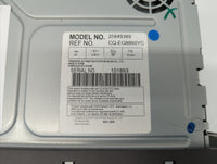 2008-2009 Cadillac Srx Radio AM FM Cd Player Receiver Replacement P/N:25849389 Fits Fits 2008 2009 2010 2011 OEM Used Auto P