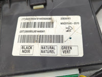 2008-2009 Cadillac Srx Climate Control Module Temperature AC/Heater Replacement P/N:MX237000-2570 25855590 Fits Fits 2008 20