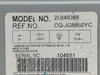 2009-2009 Cadillac Srx Am Fm Cd Player Radio Receiver - Oemusedautoparts1.com