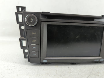 2008-2009 Cadillac Srx Radio AM FM Cd Player Receiver Replacement P/N:25851426 Fits Fits 2008 2009 OEM Used Auto Parts