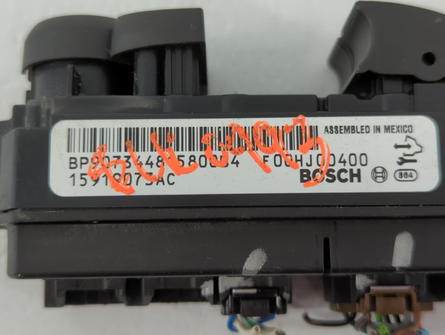 2007-2009 Cadillac Srx Master Power Window Switch Replacement Driver Side Left P/N:15919073AC Fits Fits 2007 2008 2009 OEM U