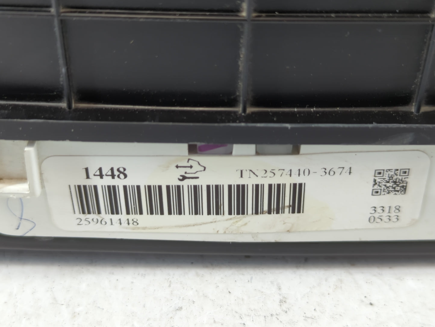 2008-2009 Cadillac Srx Instrument Cluster Speedometer Gauges P/N:25961448 Fits Fits 2008 2009 OEM Used Auto Parts - Oemuseda
