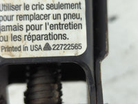 2009 Cadillac Sts Spare Scissor Car Jack - Oemusedautoparts1.com