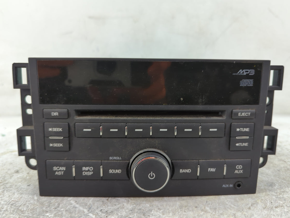 2009-2010 Chevrolet Aveo Radio AM FM Cd Player Receiver Replacement P/N:96989873 MO-8D3323G-03, 811403062 Fits Fits 2009 201