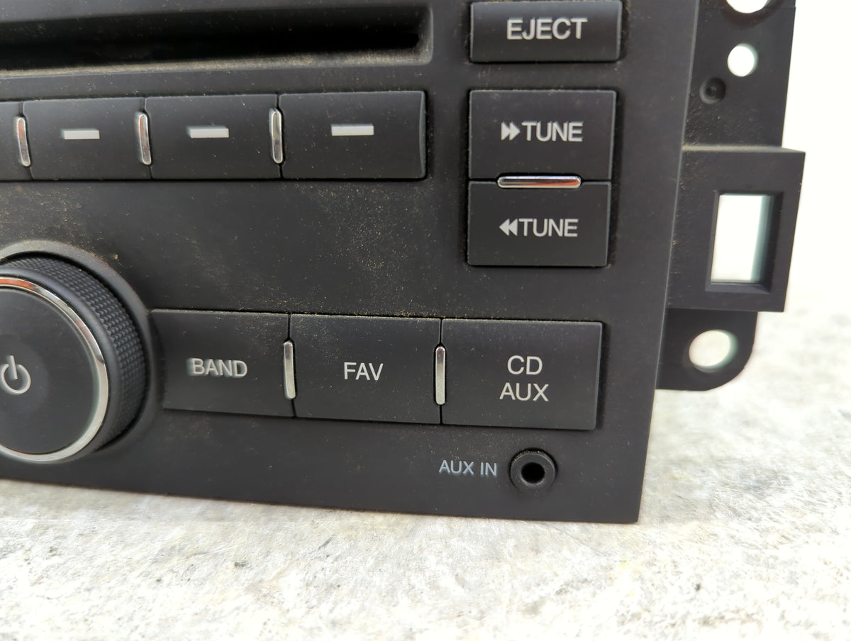 2009-2010 Chevrolet Aveo Radio AM FM Cd Player Receiver Replacement P/N:96989873 MO-8D3323G-03, 811403062 Fits Fits 2009 201