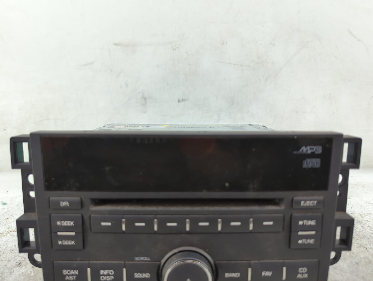 2009-2010 Chevrolet Aveo Radio AM FM Cd Player Receiver Replacement P/N:96989873 MO-8D3323G-03, 811403062 Fits Fits 2009 201