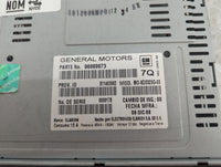 2009-2010 Chevrolet Aveo Radio AM FM Cd Player Receiver Replacement P/N:96989873 MO-8D3323G-03, 811403062 Fits Fits 2009 201