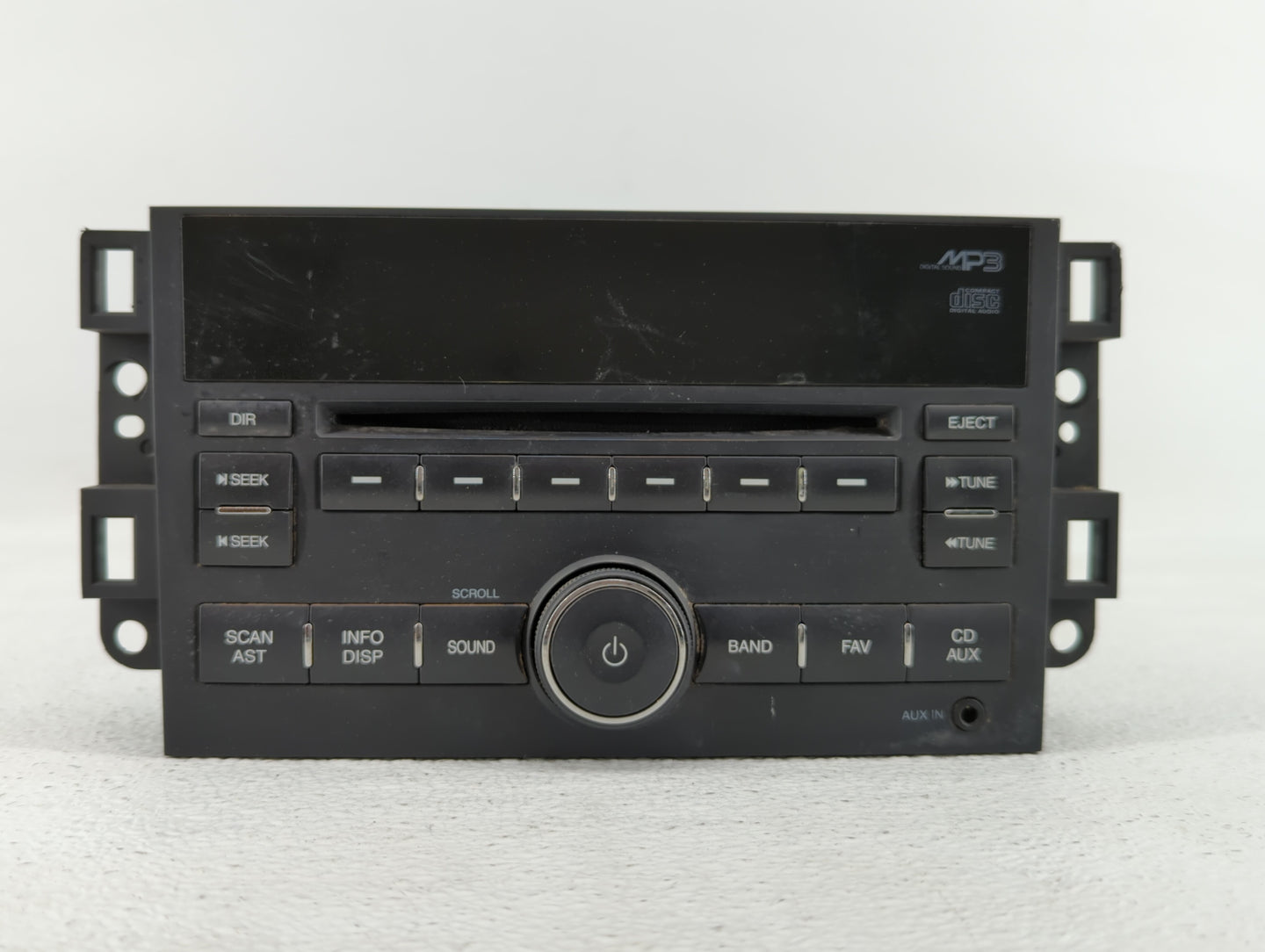 2009-2010 Chevrolet Aveo Radio AM FM Cd Player Receiver Replacement P/N:96 989 873 95 981 814, 95 961 414 Fits Fits 2009 201