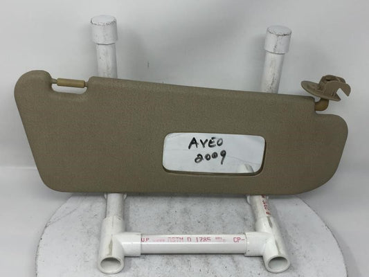 2009 Chevrolet Aveo Sun Visor Shade Replacement Passenger Right Mirror Fits Fits 2005 2006 2007 2008 2010 2011 OEM Used Auto