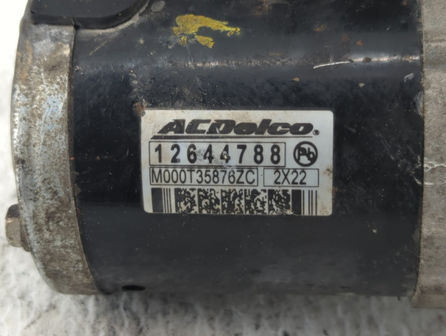 2010-2015 Chevrolet Camaro Car Starter Motor Solenoid OEM P/N:12644788 141107 3176 Fits OEM Used Auto Parts - Oemusedautopar