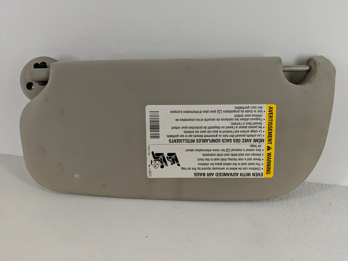 2005-2010 Chevrolet Cobalt Sun Visor Shade Replacement Passenger Right Mirror Fits Fits 2005 2006 2007 2008 2009 2010 OEM Us