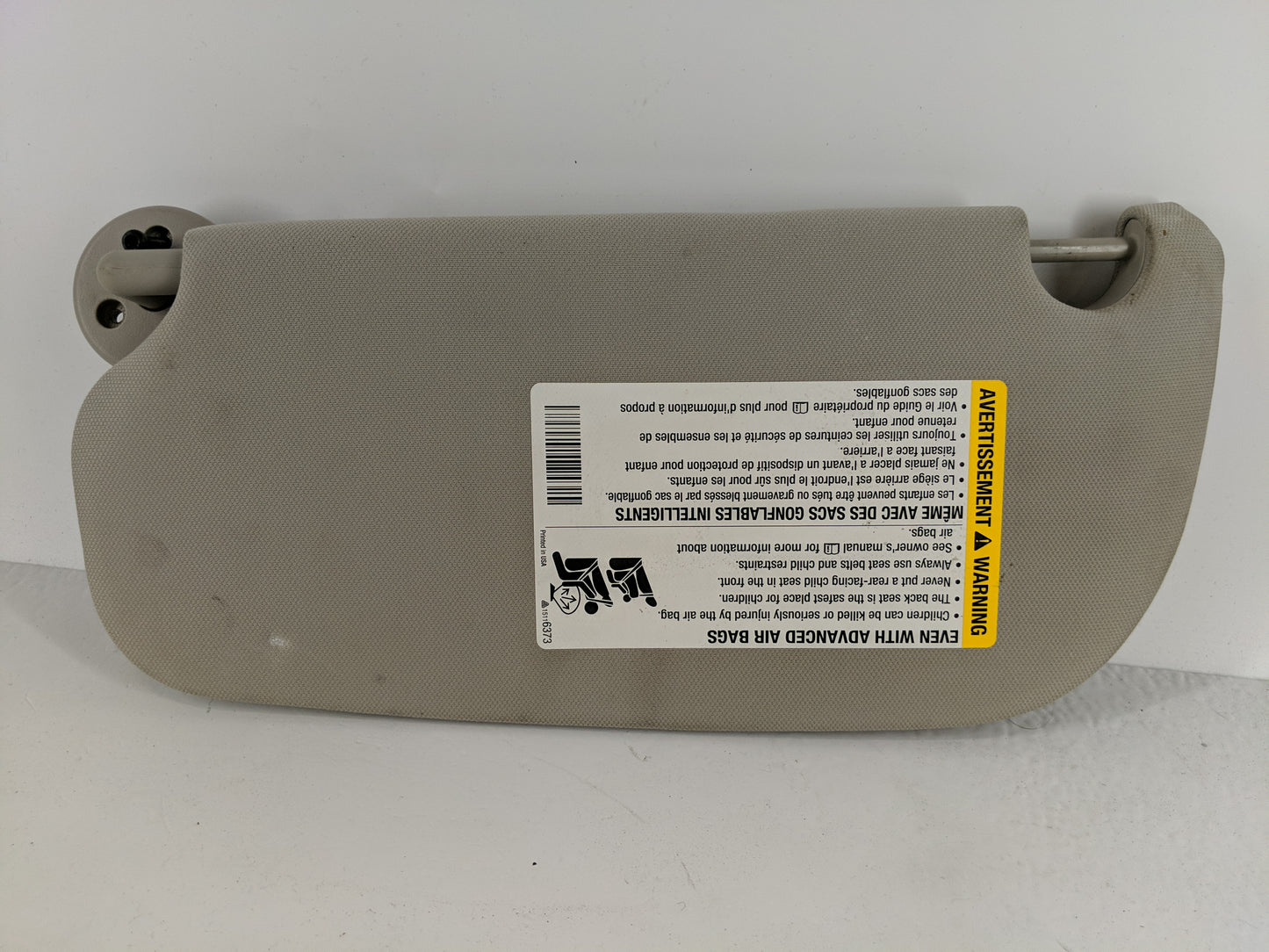 2005-2010 Chevrolet Cobalt Sun Visor Shade Replacement Passenger Right Mirror Fits Fits 2005 2006 2007 2008 2009 2010 OEM Us