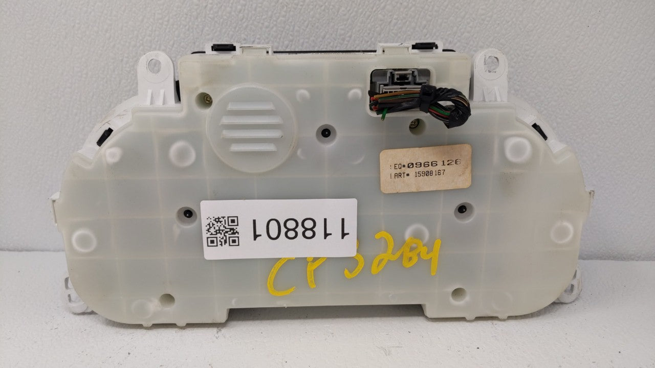 2008-2010 Chevrolet Cobalt Instrument Cluster Speedometer Gauges P/N:15908167 Miles: Fits Fits 2008 2009 2010 OEM Used Auto 