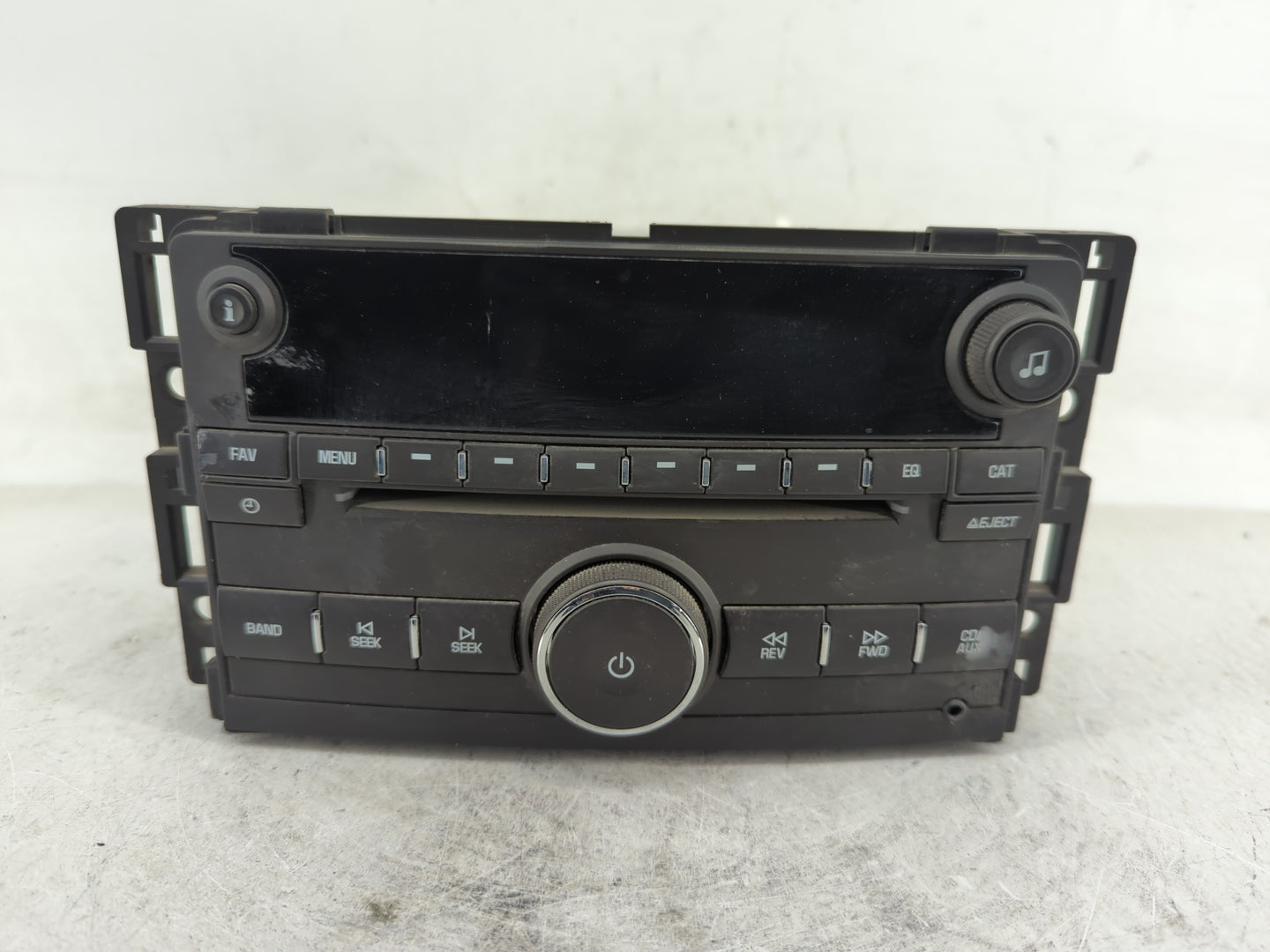 2009-2010 Chevrolet Cobalt Radio AM FM Cd Player Receiver Replacement P/N:25834575 Fits Fits 2009 2010 OEM Used Auto Parts -
