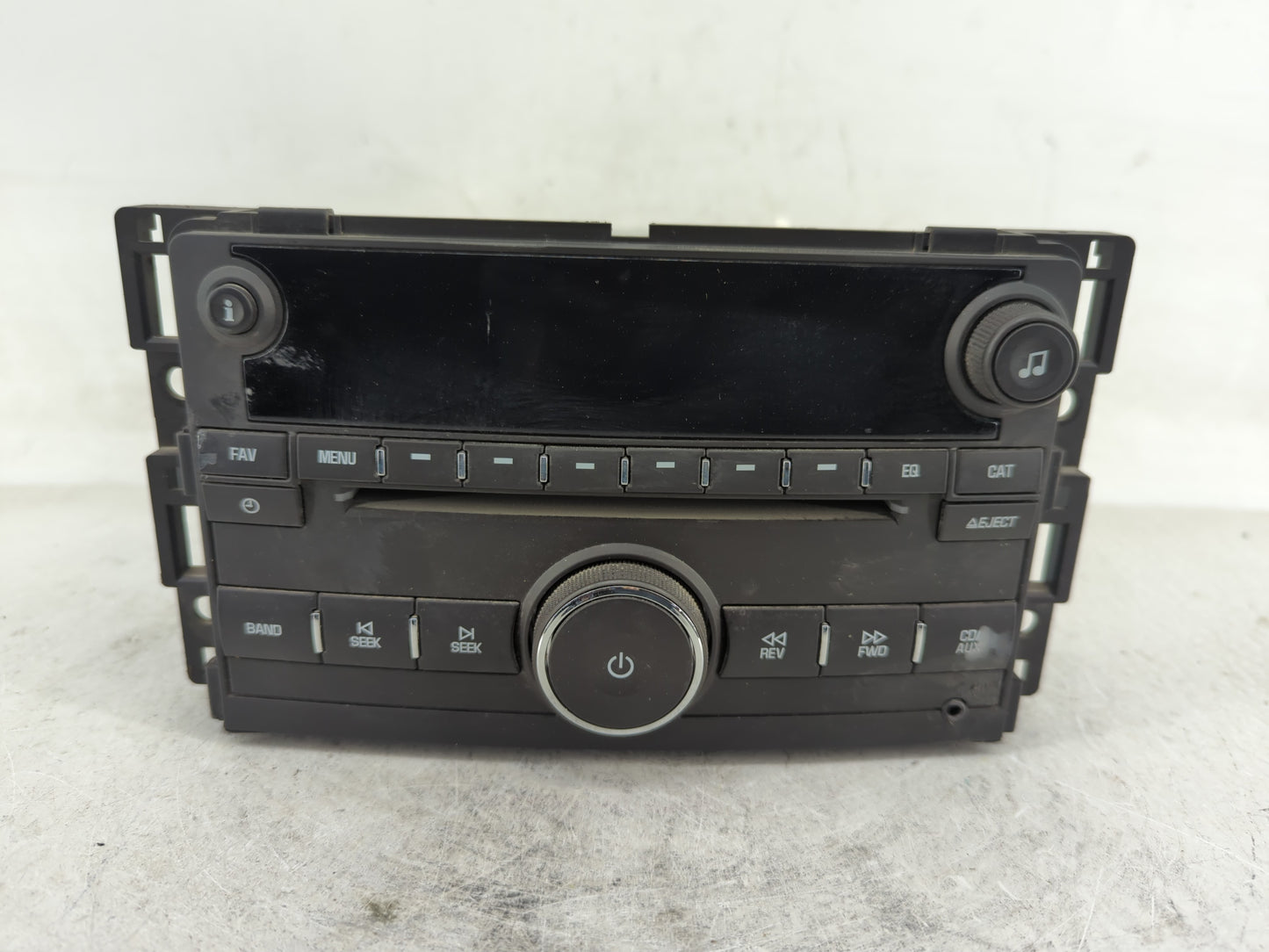 2009-2010 Chevrolet Cobalt Radio AM FM Cd Player Receiver Replacement P/N:25834575 Fits Fits 2009 2010 OEM Used Auto Parts -
