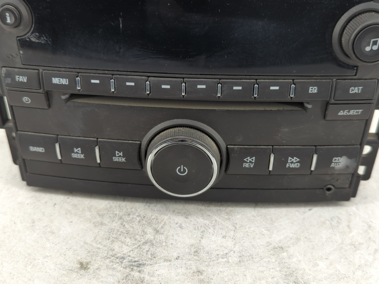 2009-2010 Chevrolet Cobalt Radio AM FM Cd Player Receiver Replacement P/N:25834575 Fits Fits 2009 2010 OEM Used Auto Parts -