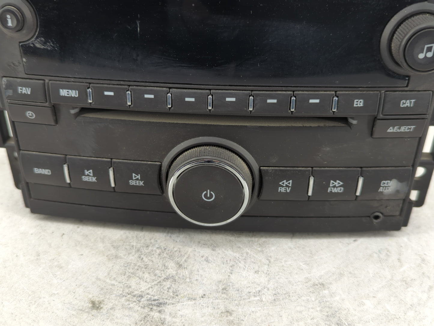 2009-2010 Chevrolet Cobalt Radio AM FM Cd Player Receiver Replacement P/N:25834575 Fits Fits 2009 2010 OEM Used Auto Parts -